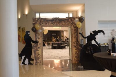 INGDA Masquerade theme at prom 2024