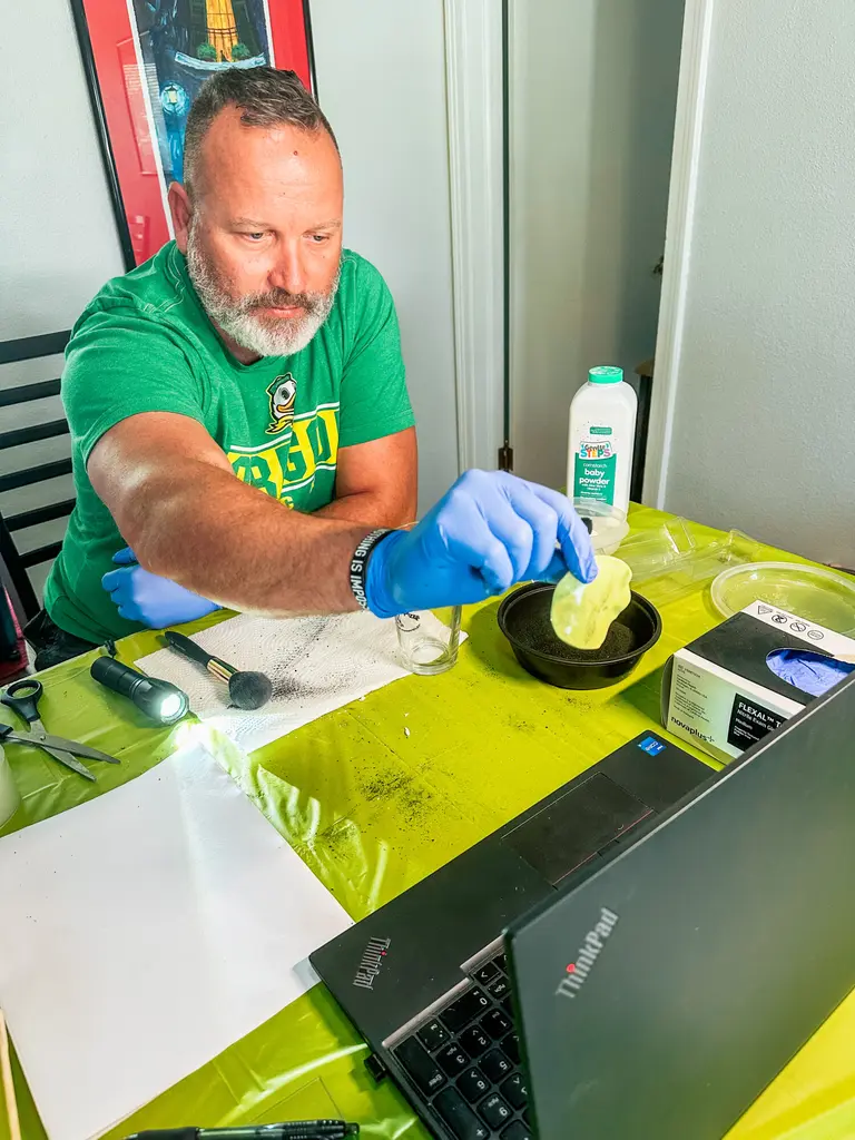 INGDA Fingerprint lab at home
