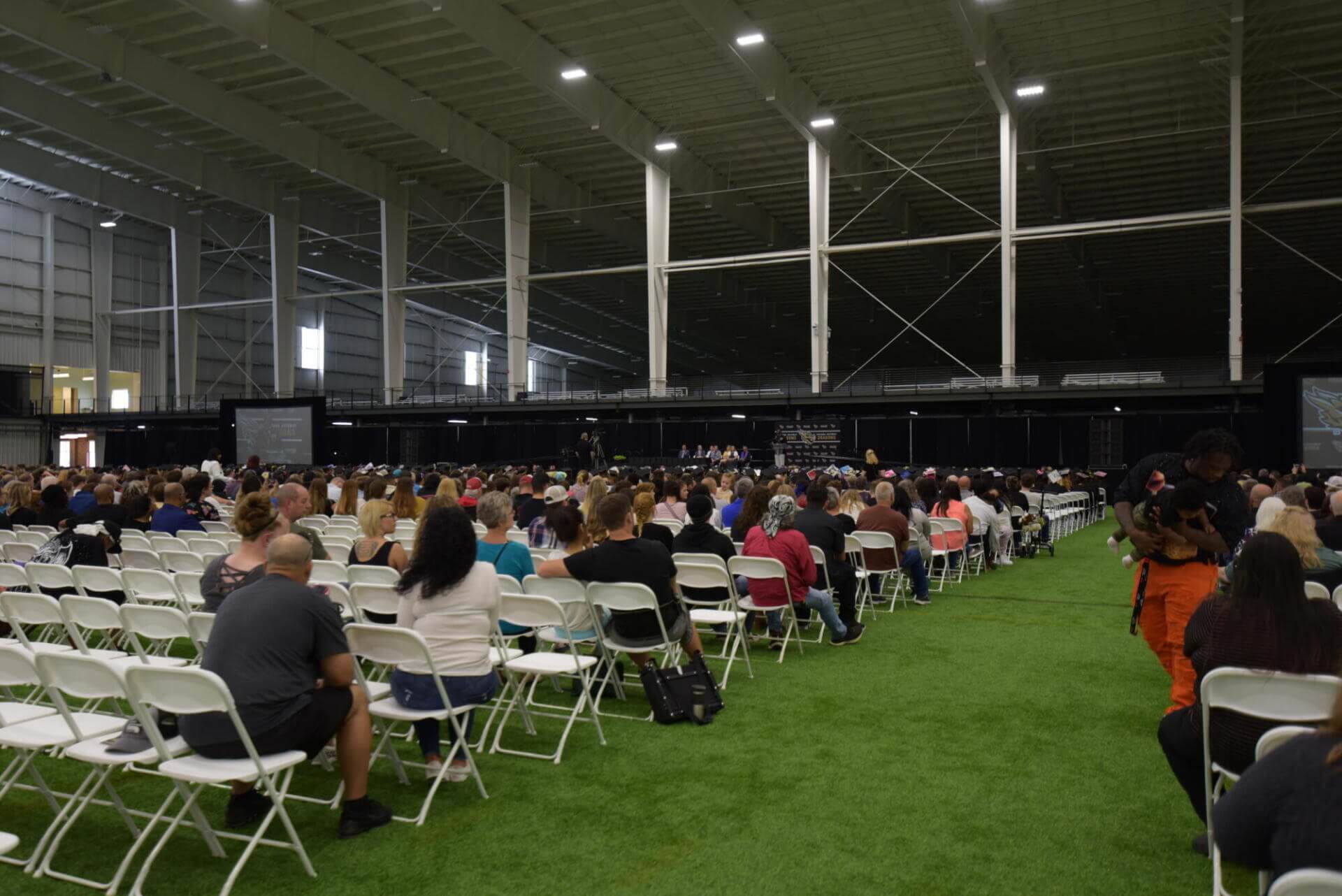 A graduation event