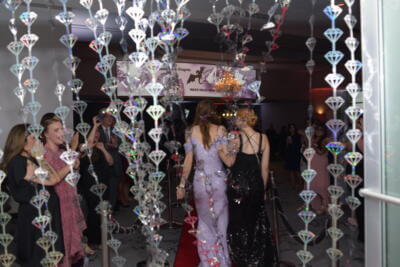Girls in their prom night