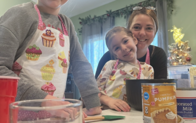 Katie and her daughters