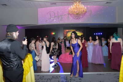 girls dancing and laughing